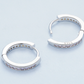 Timeless Silver Hoops