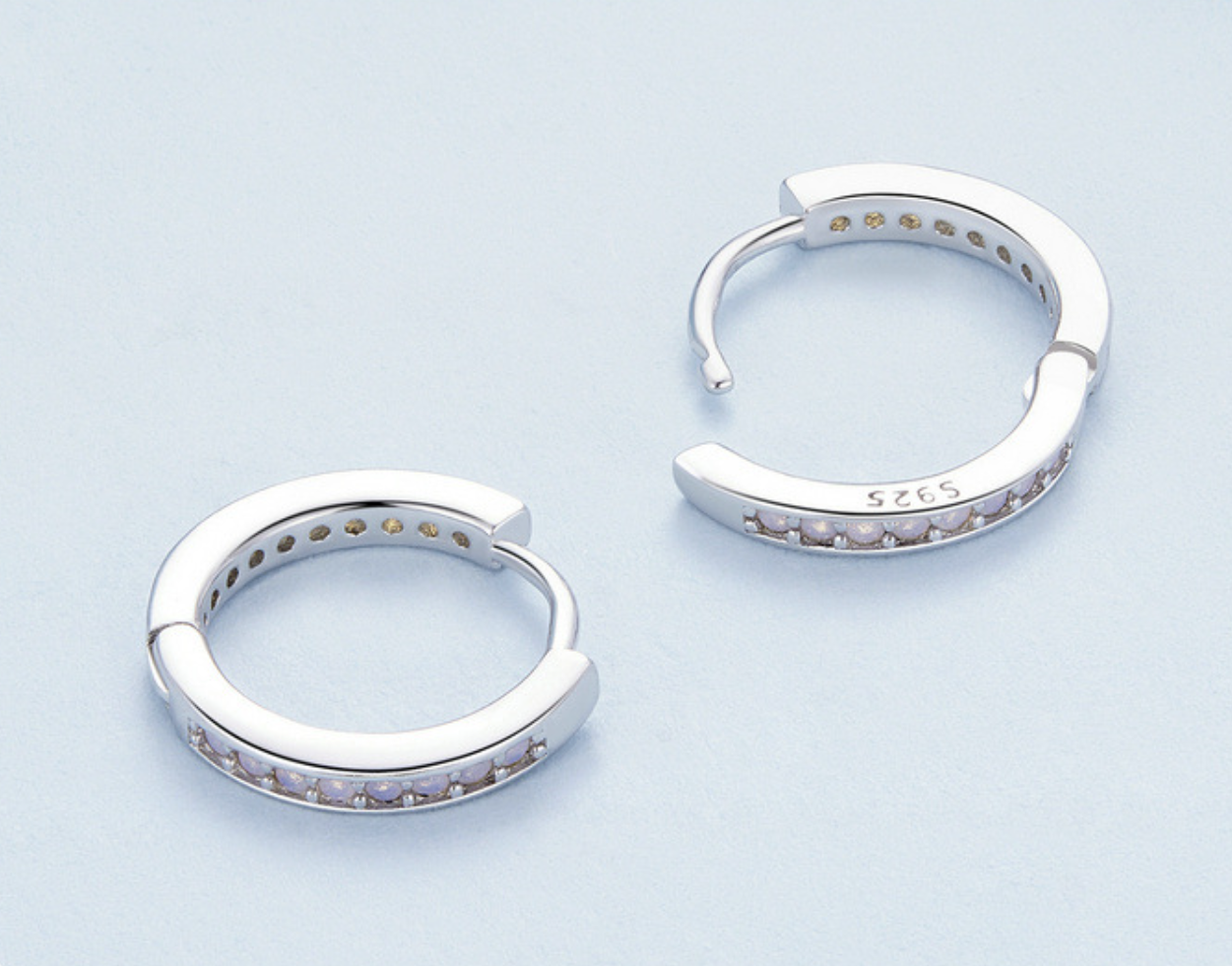 Timeless Silver Hoops