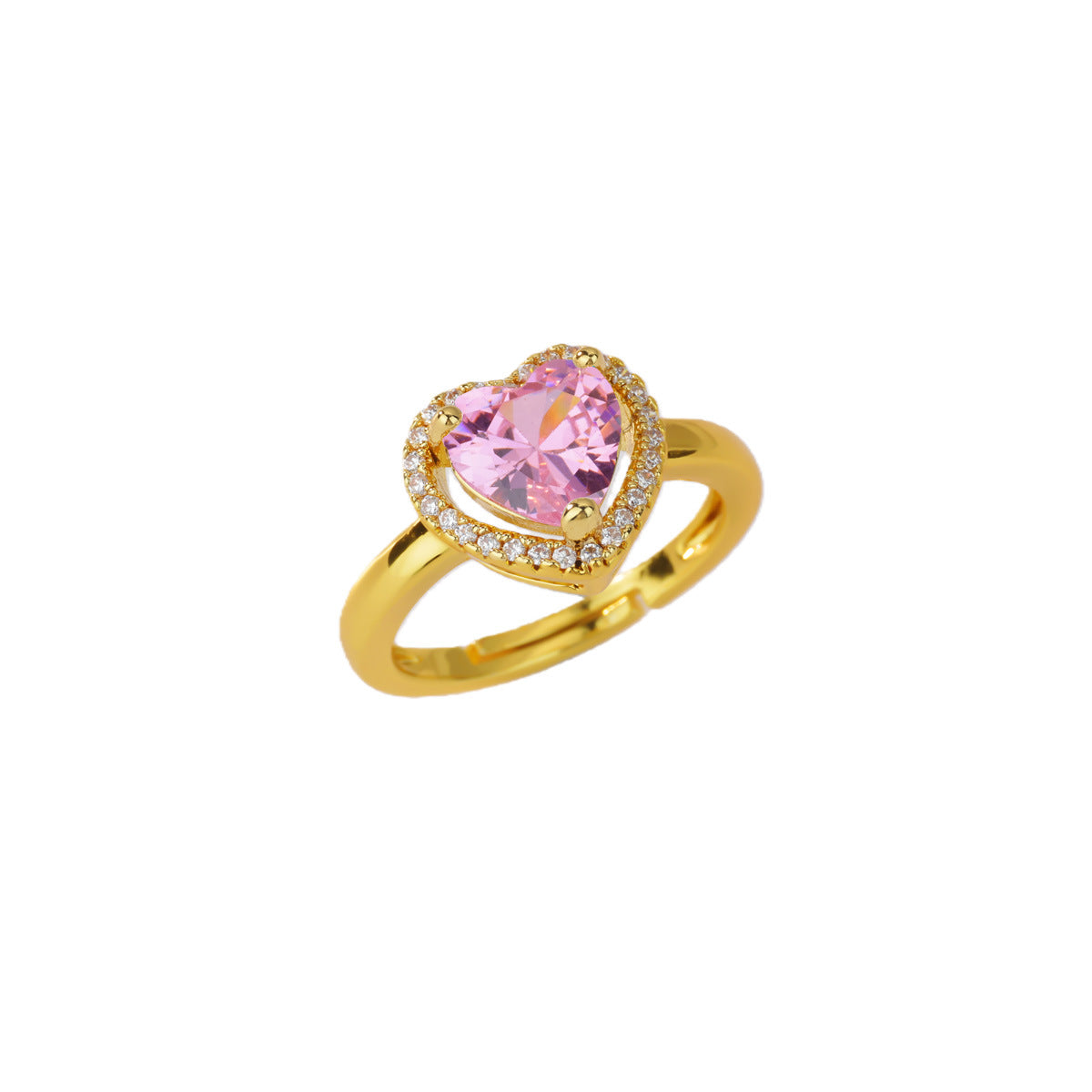 Anillo de Corazón Color Central 🤍