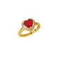 Anillo de Corazón Color Central 🤍