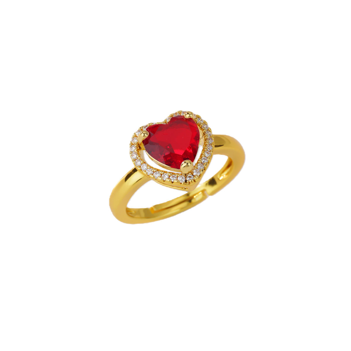 Anillo de Corazón Color Central 🤍