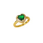 Anillo de Corazón Color Central 🤍