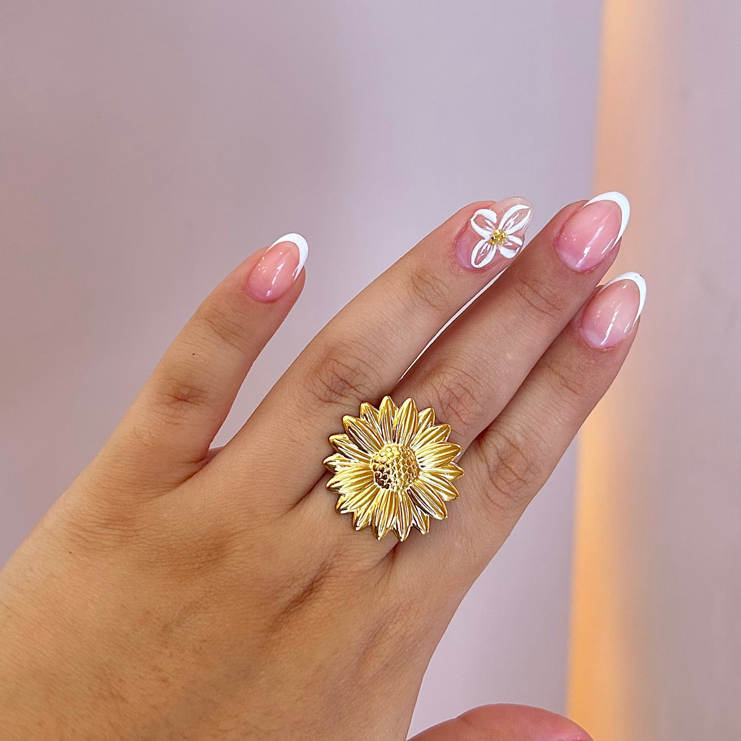 Anillo girasol