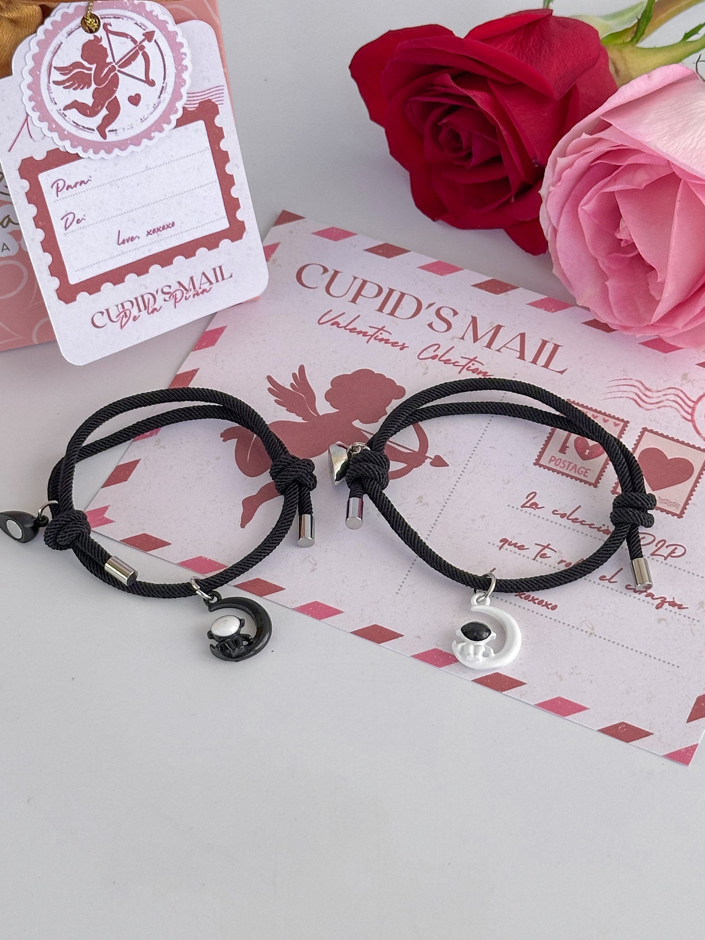 Pulseras para pareja astronauta