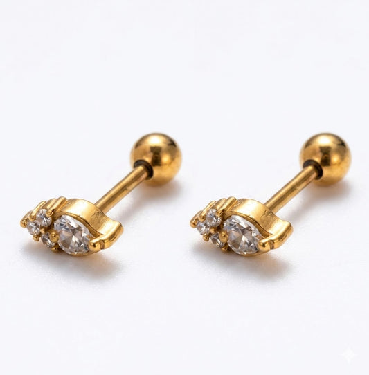 Piercing corazón con corona 👑
