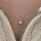 Cadena de llave y corazón 💕