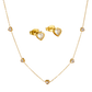 Set de corazón encapsulado