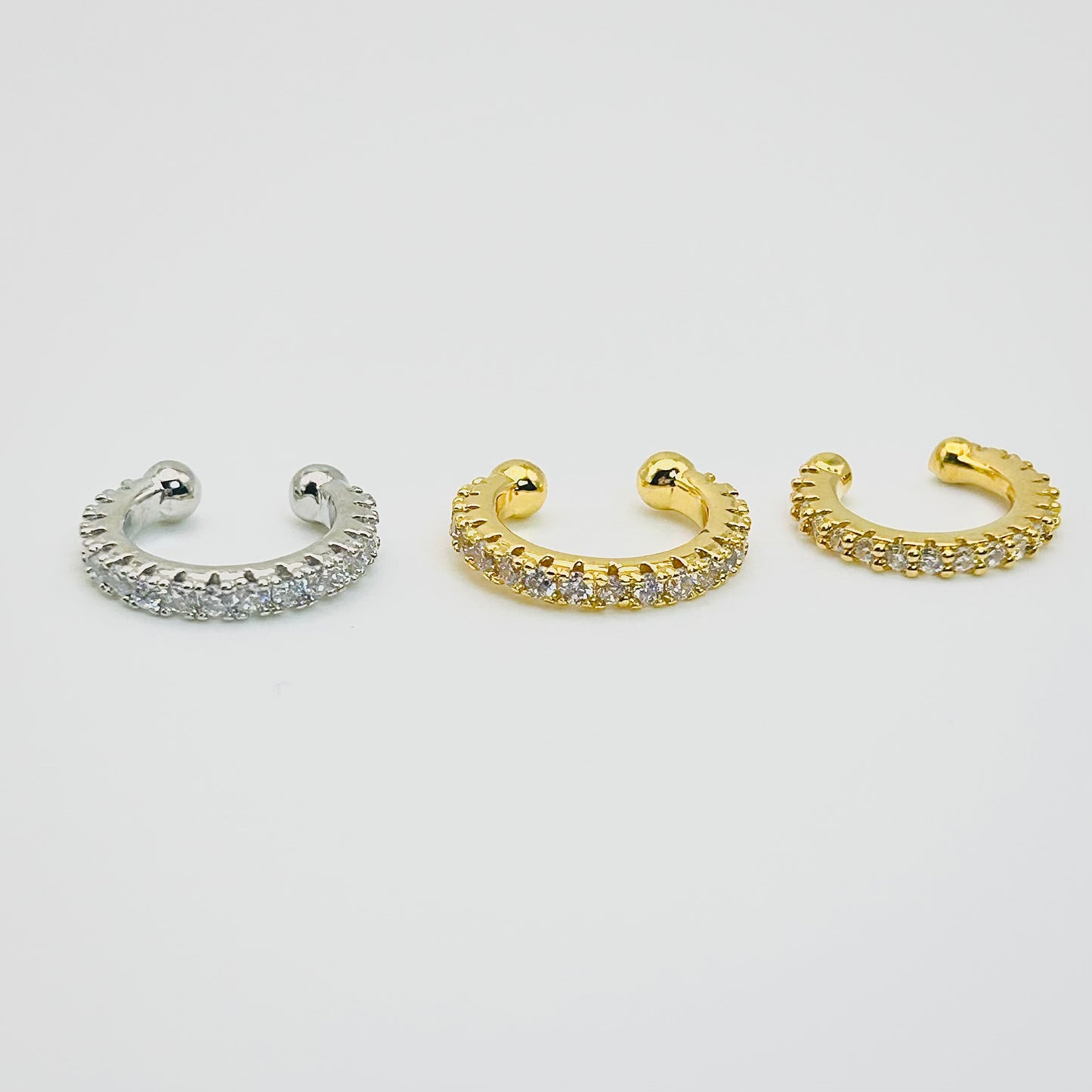 Earcuff línea de zirconias