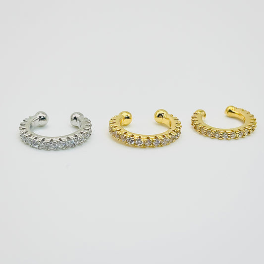 Earcuff línea de zirconias