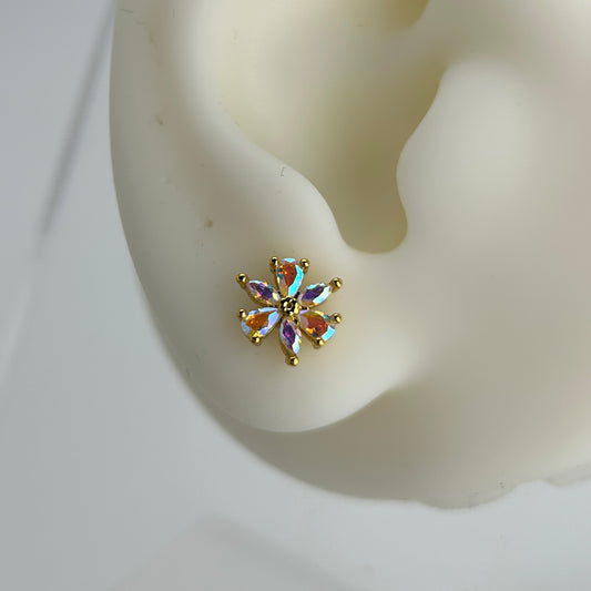 Piercing de Flor Tornasol