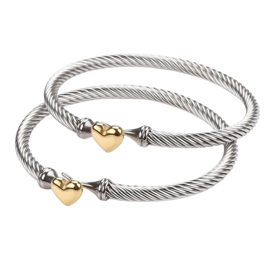 Bangle de corazón