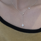 Cadena Escote de Luna con Destello de Nácar 🌙