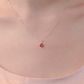 Cadena de Corazón Rojo Clásico ❤️