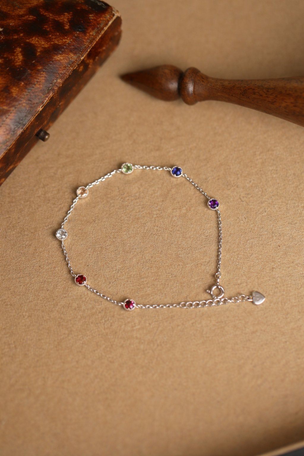 Pulsera de Múltiples Círculos en Tonos Coloridos 🎨