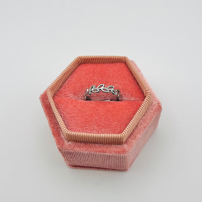 Anillo de Hojas Huecas🍃