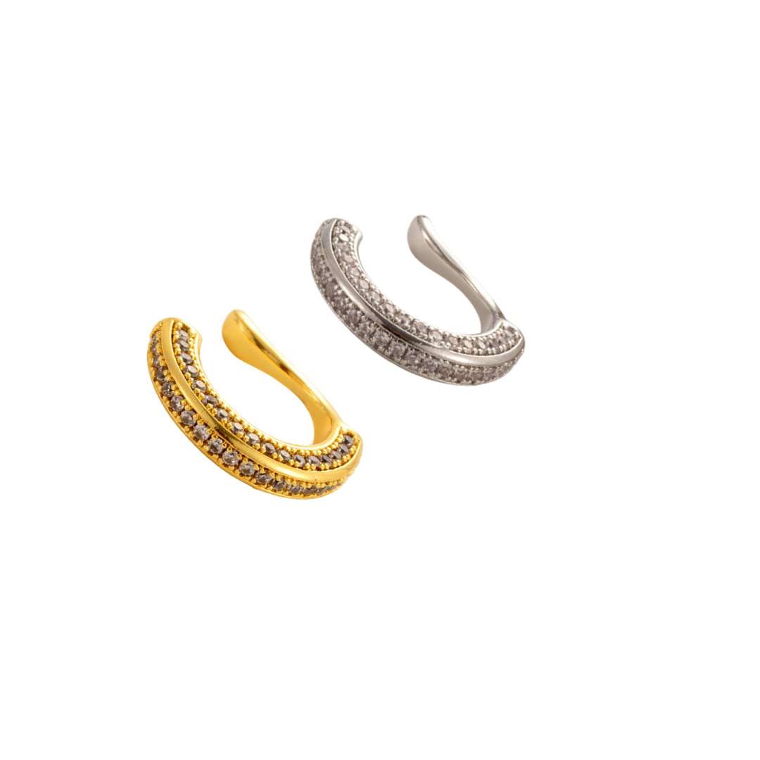 Earcuff chunky zirconia