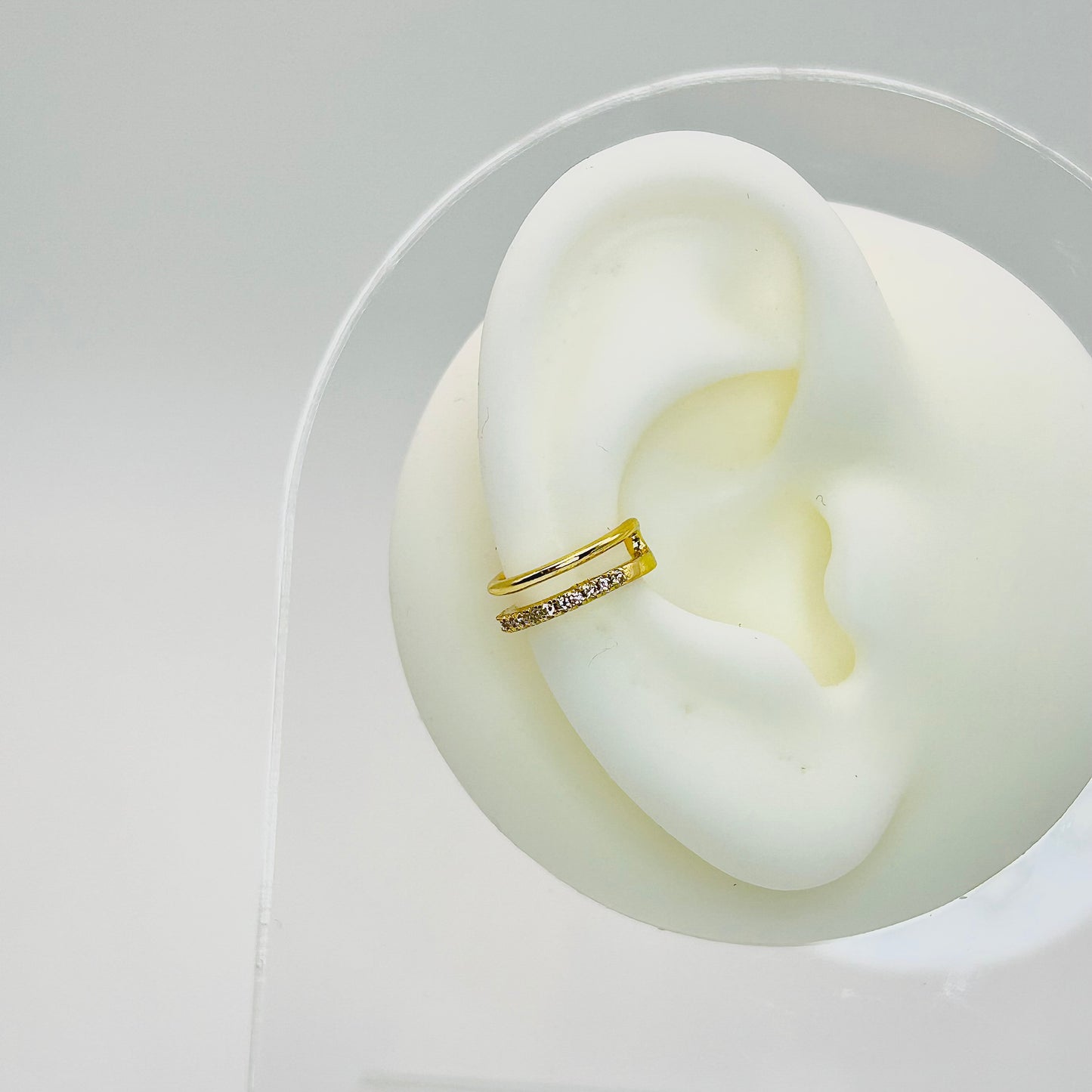 Earcuff doble línea