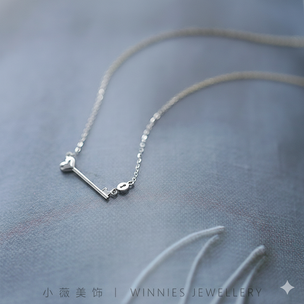 Cadena de Llave Horizontal Minimal 🔑