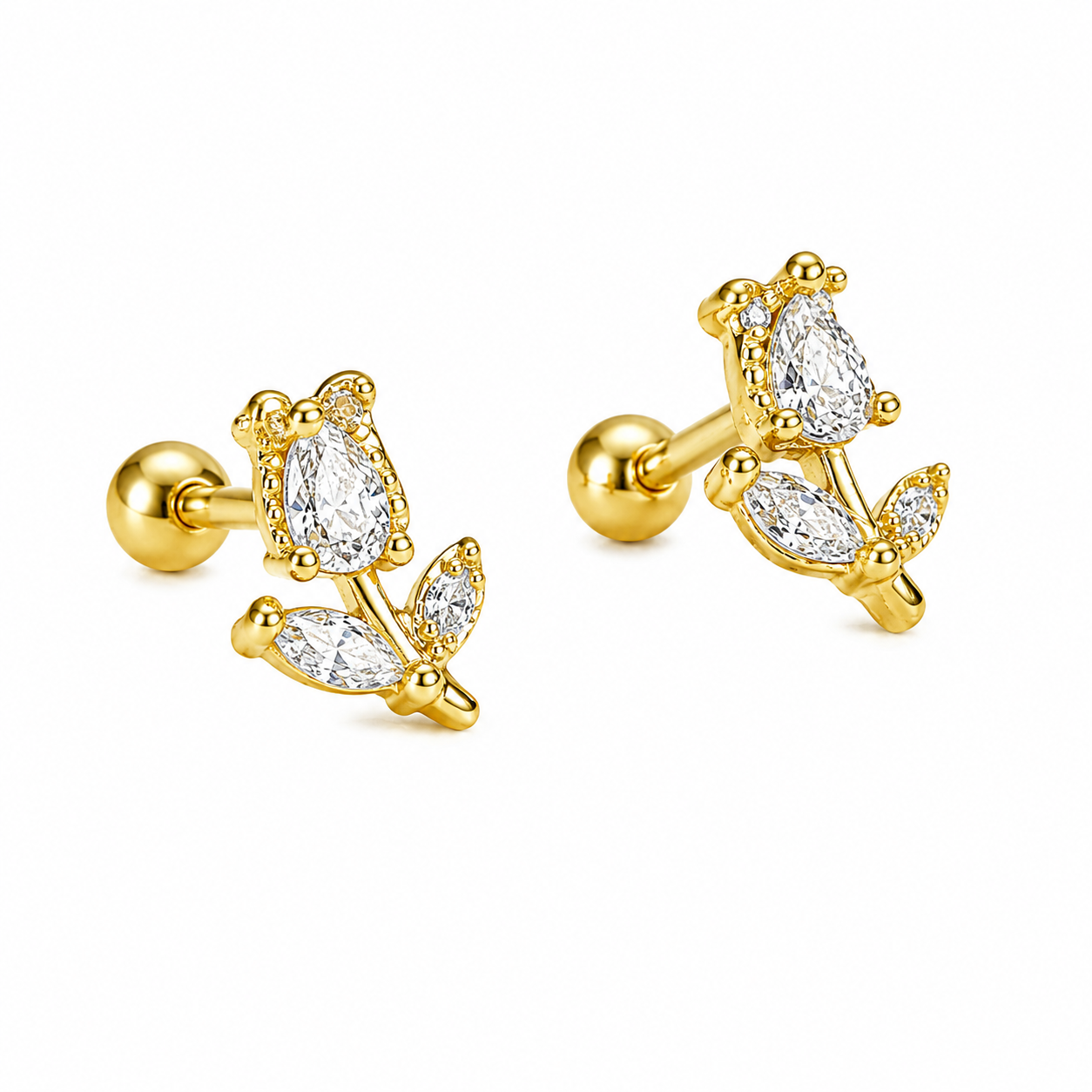 Piercing Tulipán Crystal 🌷