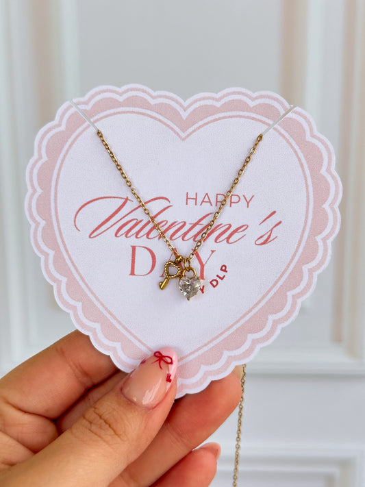 Cadena Love Key 🔐💖