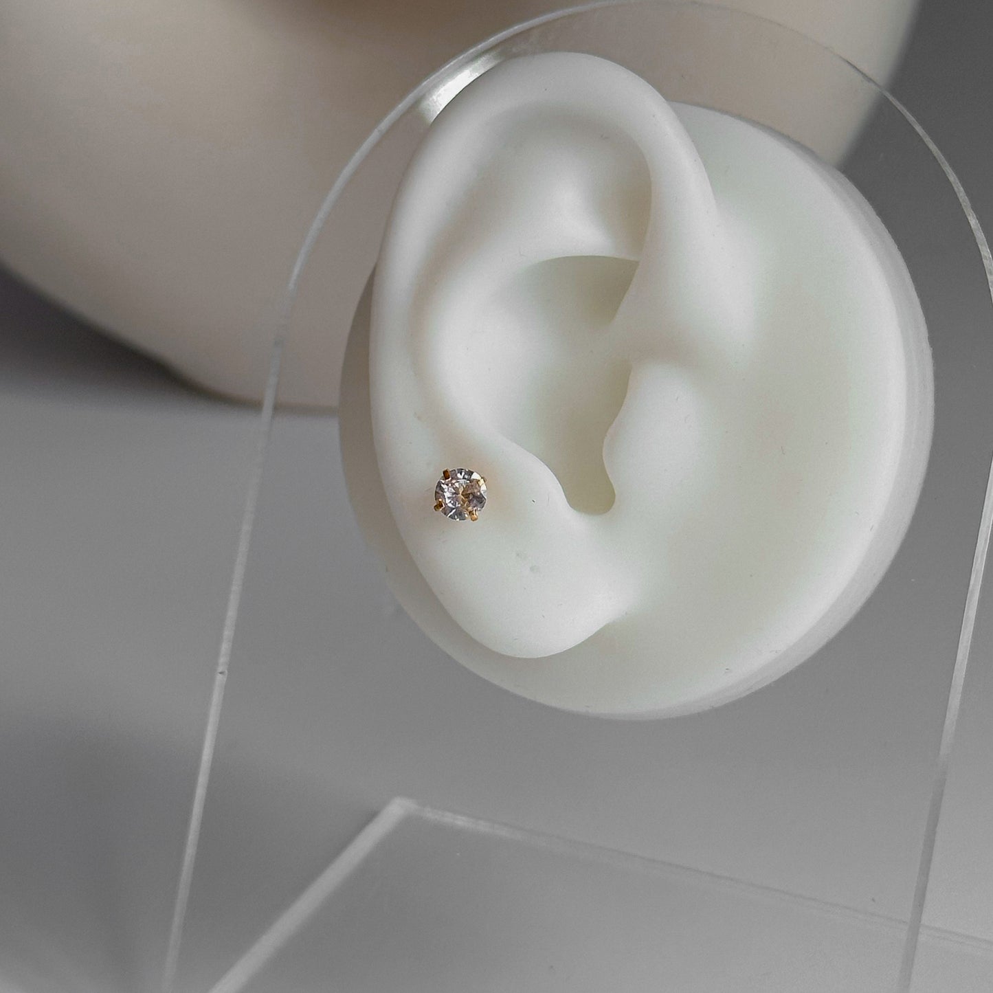 Piercing diamante 4 mm