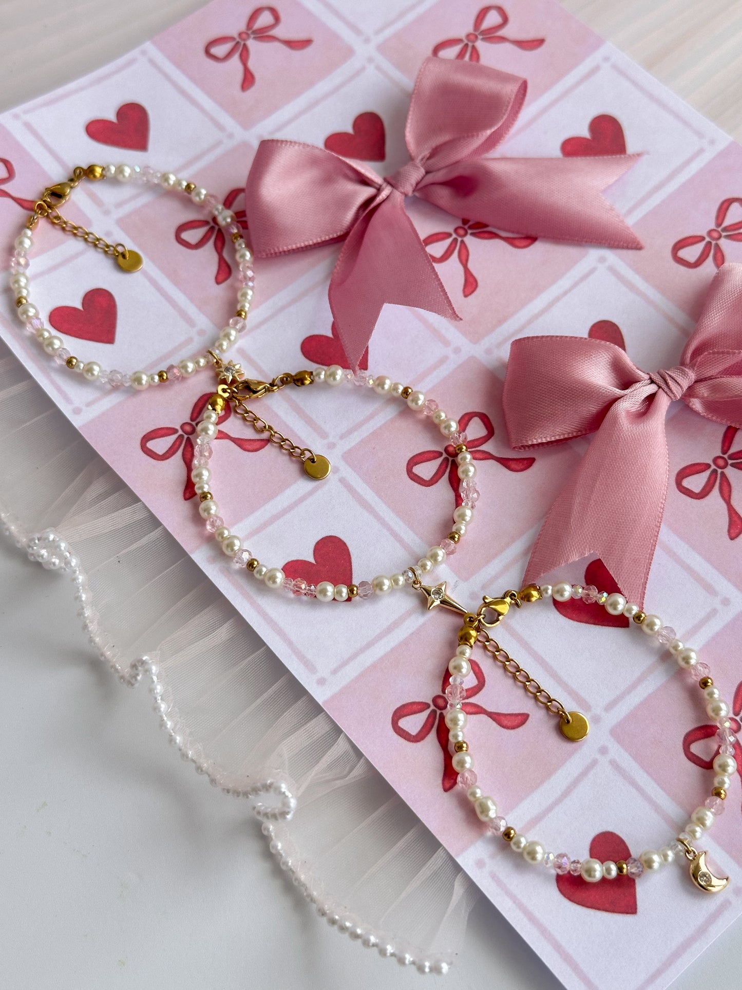 Set de Pulseras Our Kind Of Love 💕🌷