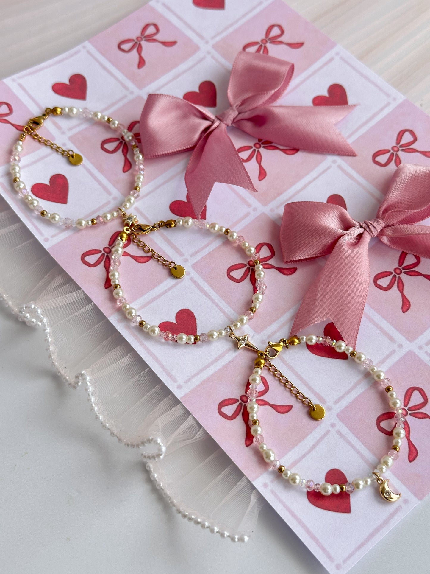 Set de Pulseras Our Kind Of Love 💕🌷