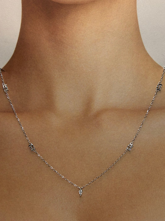 Cadena de Plata con Dije de Horseye✨