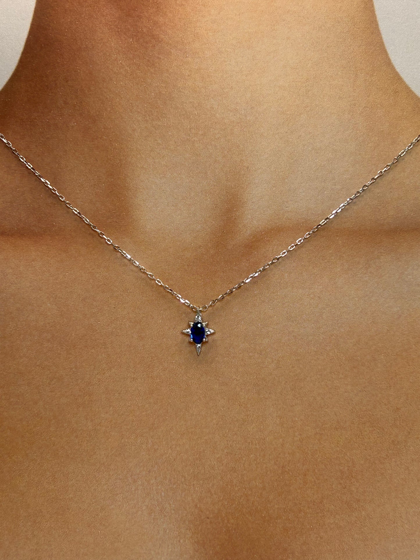 Cadena de Destello Azul ✨