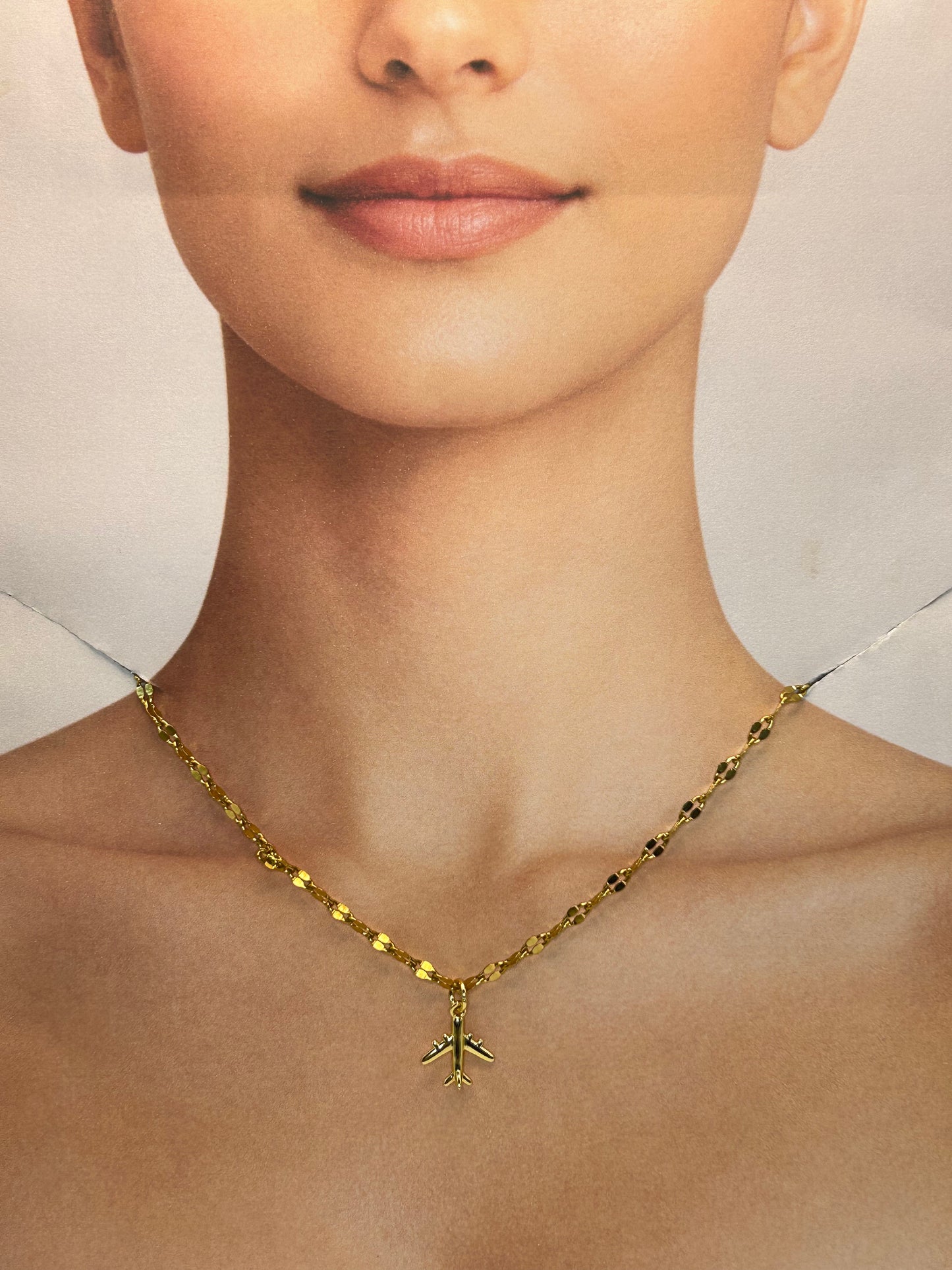 Collar Dije de Avión✈️
