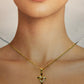 Collar Cruz Holy Heart❤️