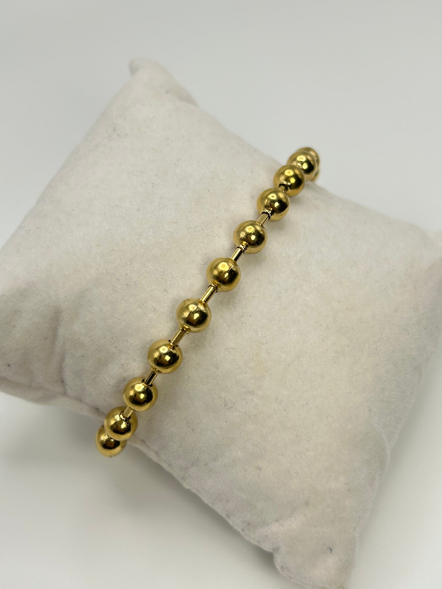 Pulsera de Balines Dorados 💛