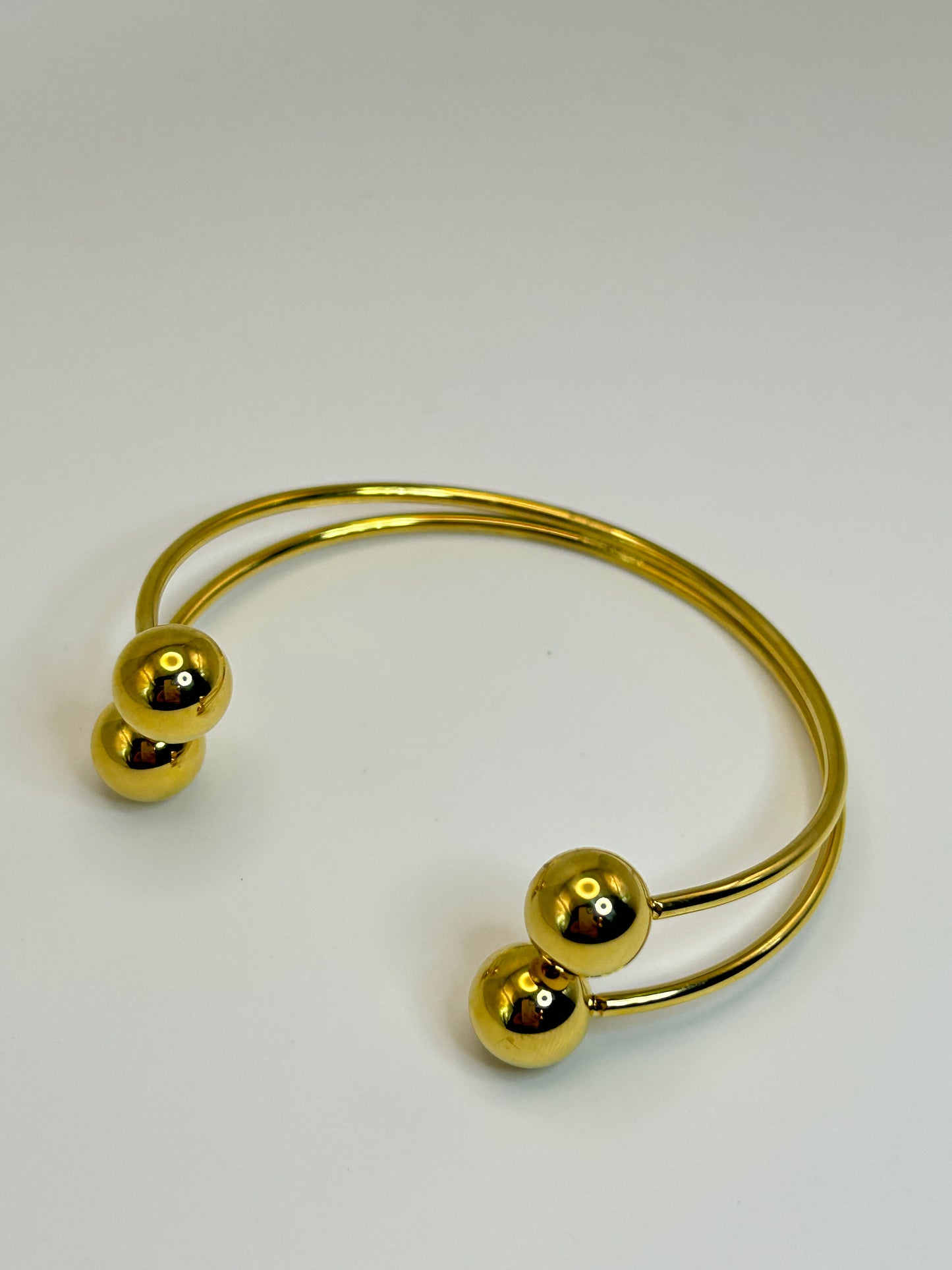 Bangle de Balines Doble💛