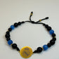 Pulsera de Piedra con Medalla de Fútbol Club Barcelona