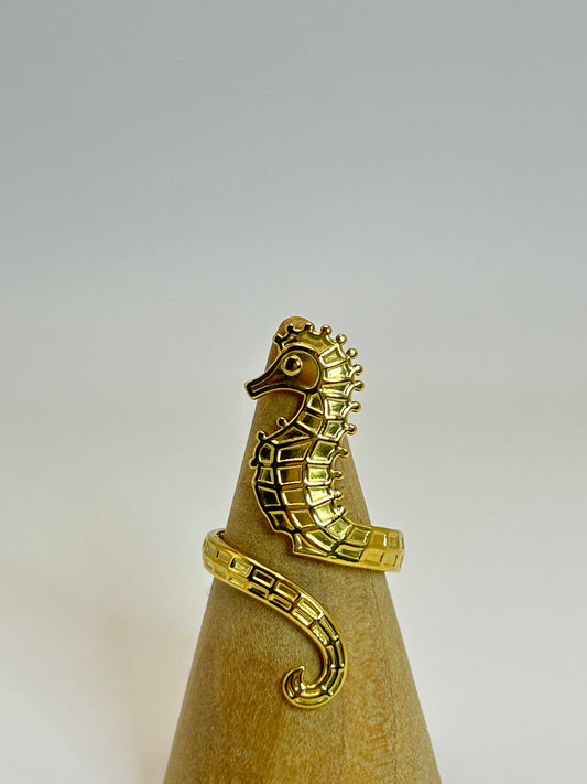 Anillo de Caballito de Mar 🌊