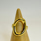 Anillo Óvalo Irregular
