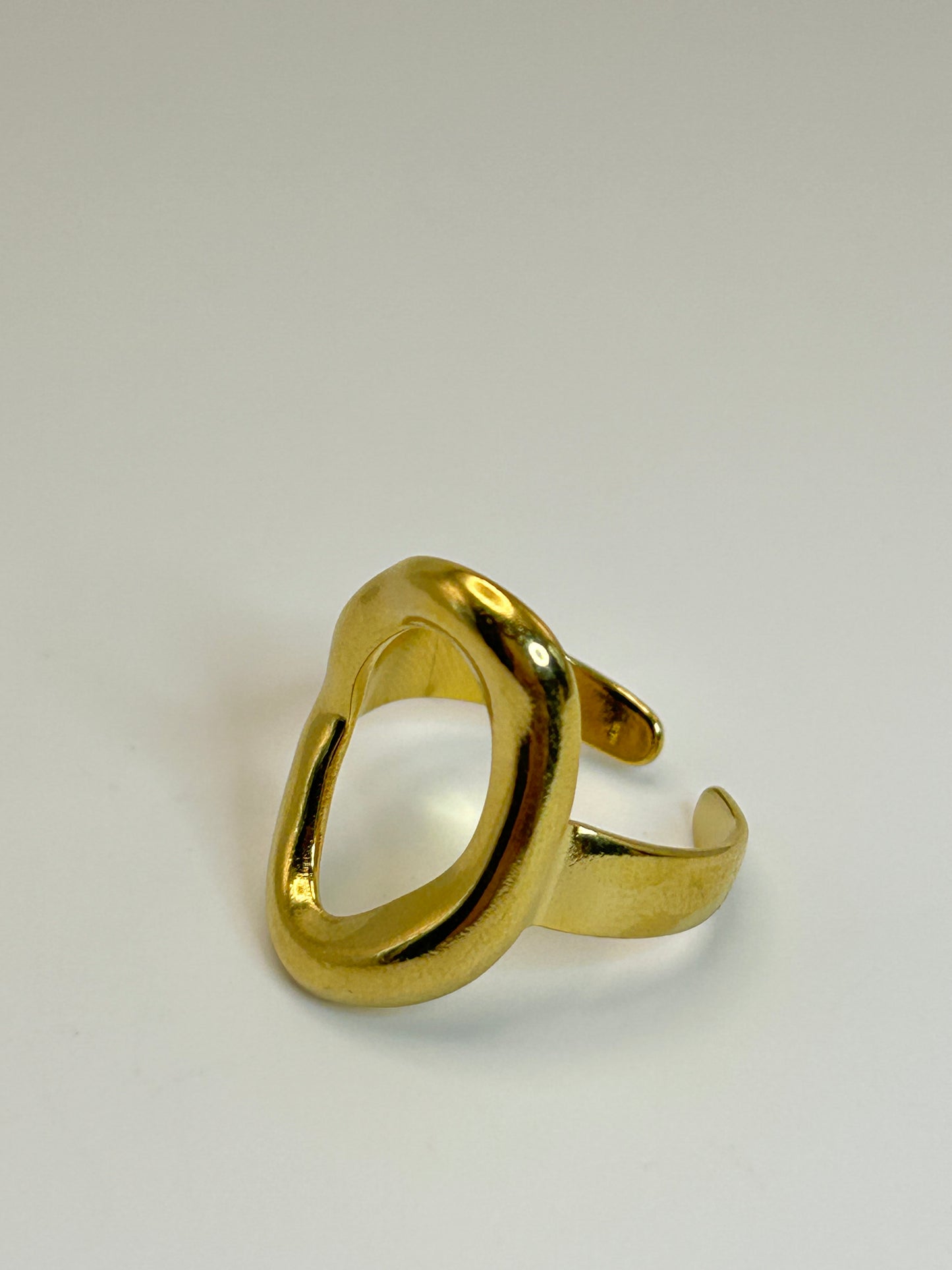 Anillo Óvalo Irregular