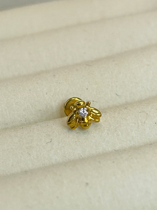 Piercing de Titanio de Abeja 🐝