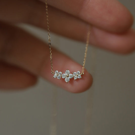 Cadena Bloomline plata con baño 18K