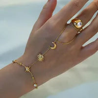 Pulsera hand chain Astro ✨