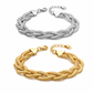 Pulsera de Triple Snake Trenzada