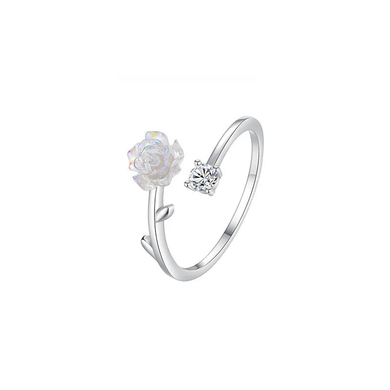 Anillo Rosa Bloom 🌹