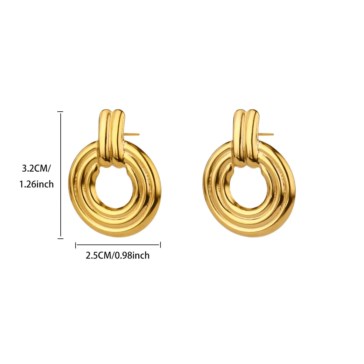 Aretes circulo ✨