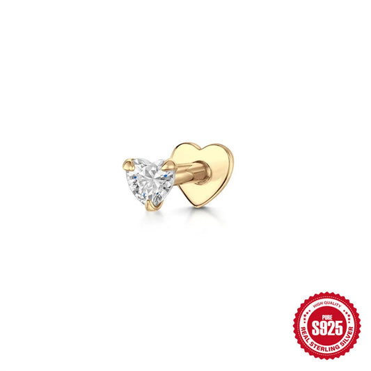Piercing Flatback Heart 🤍