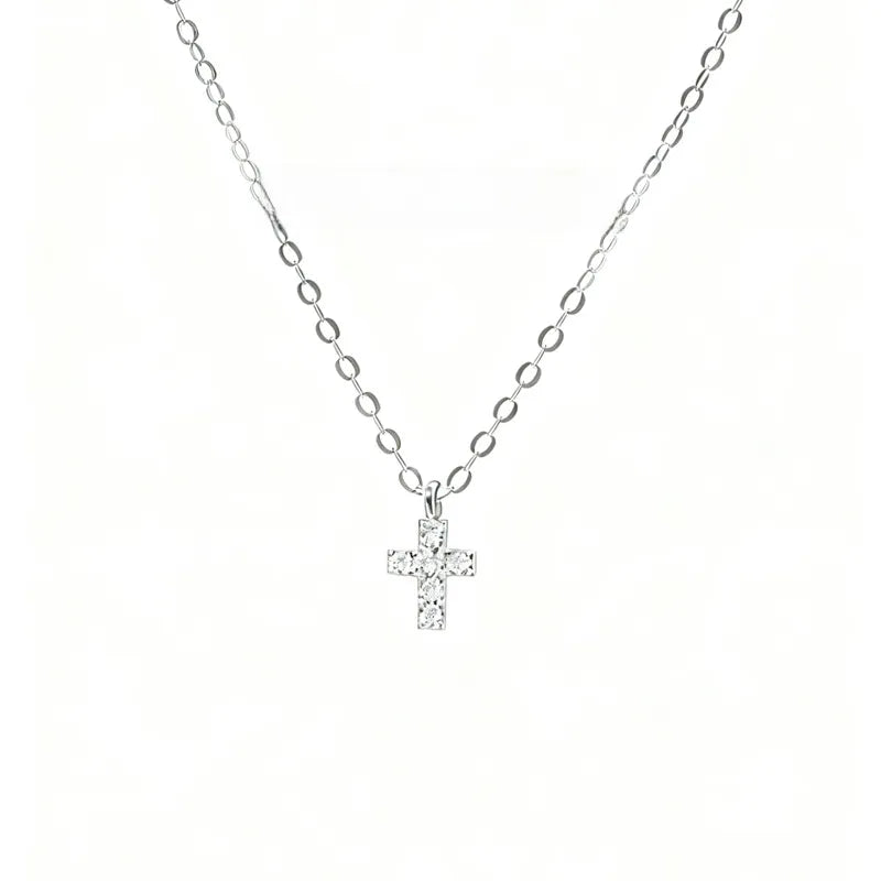 Collar Cruz Plata ✝️