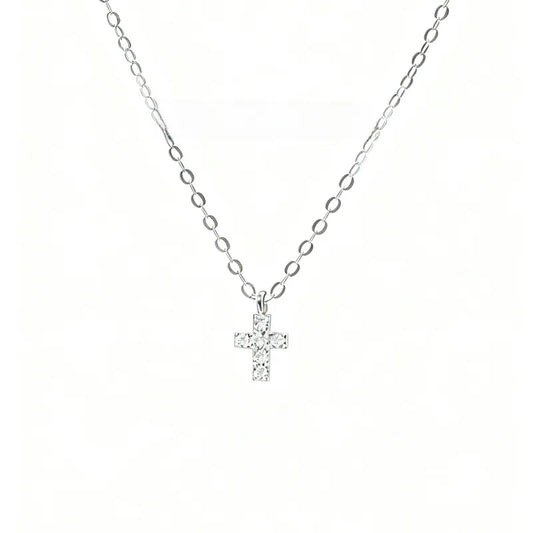Collar Cruz Plata ✝️