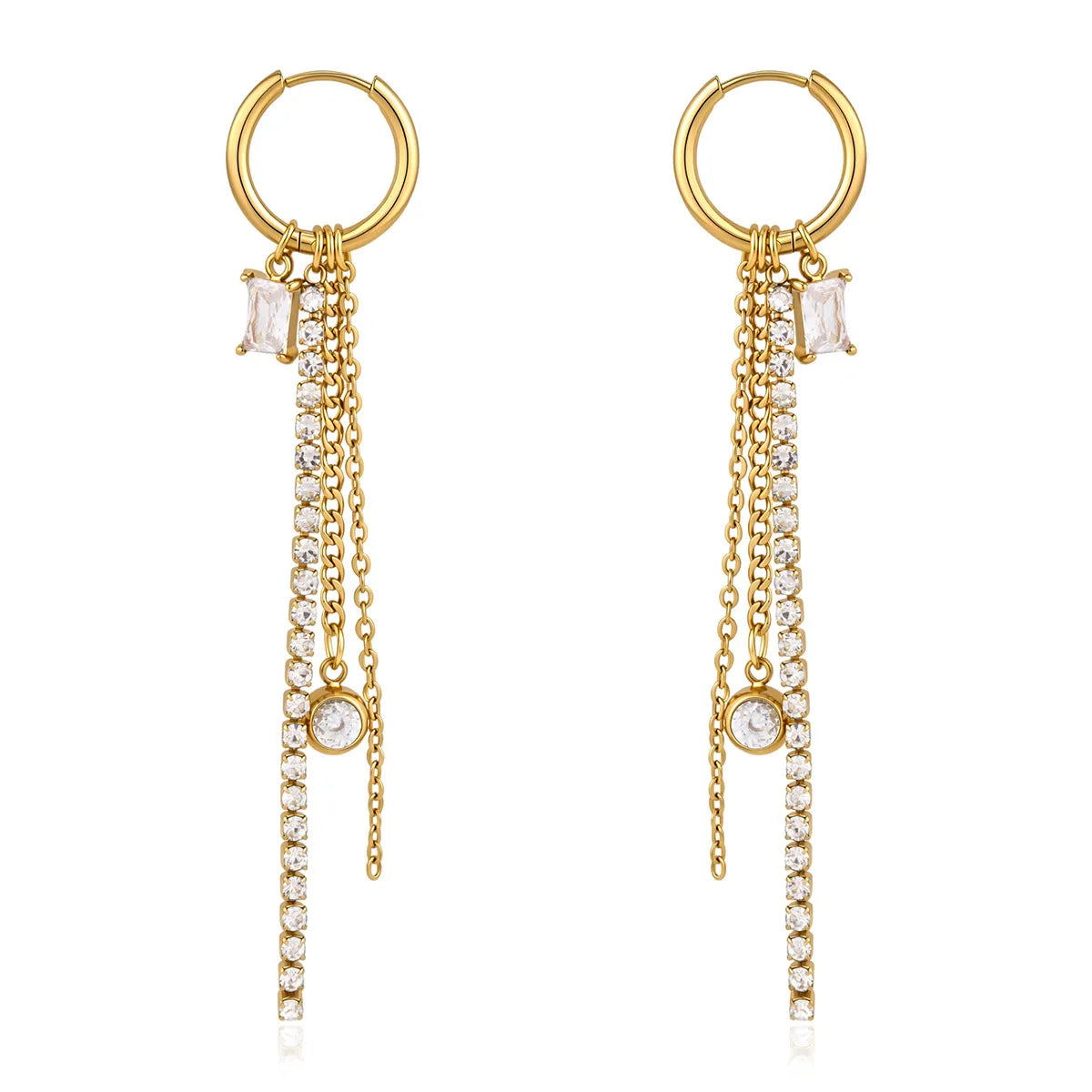 Aretes Cascada de Luz ✨