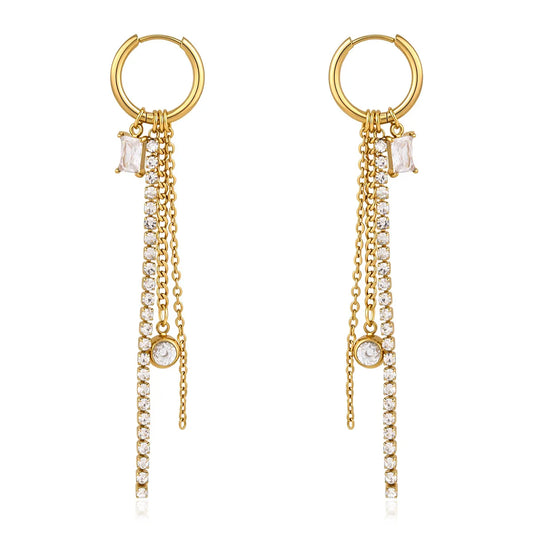 Aretes Cascada de Luz ✨