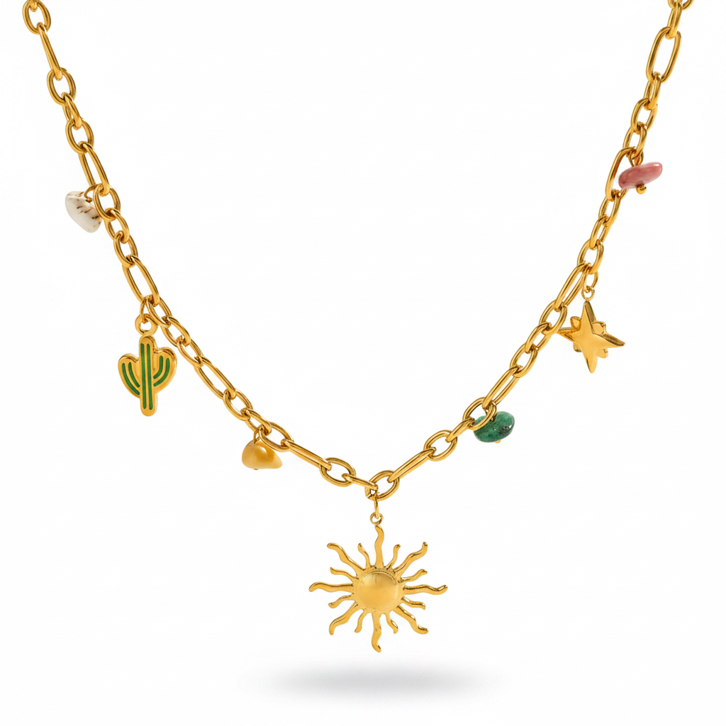 Collar Sol del Desierto 🌵