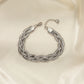 Pulsera de Triple Snake Trenzada